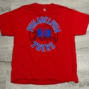 Majestic NBA Philadelphia 76ers Joel Embiid T-Shirt. Sz XL